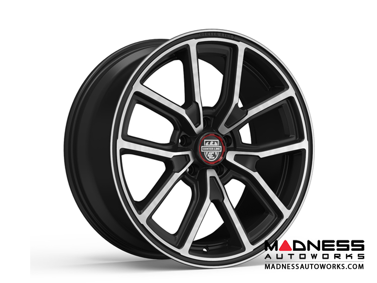 Custom Wheels by Centerline Alloy - MM4MB - Gloss Black w/ Machined Face